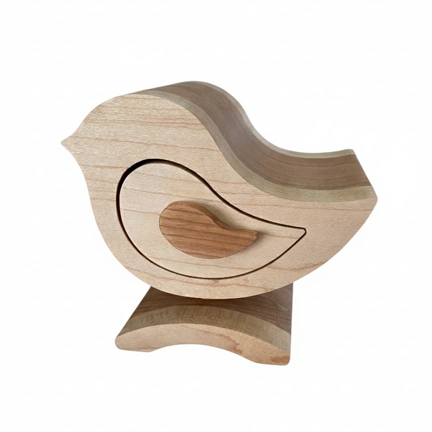 Bird jewelry box