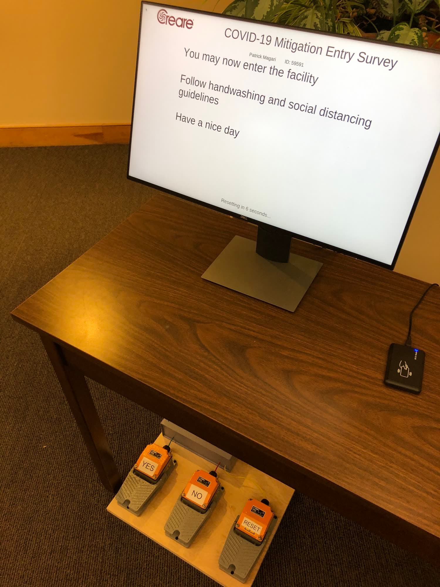 Figure 4. Onsite Implementation (at the End of a Survey)