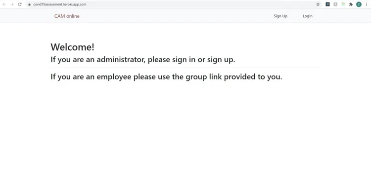 Figure 6. Home Page