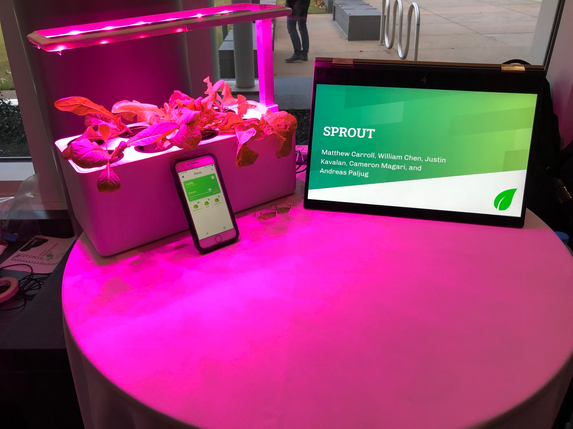 Figure 6. Presentation at Fall 2019 I2P Demo Day.